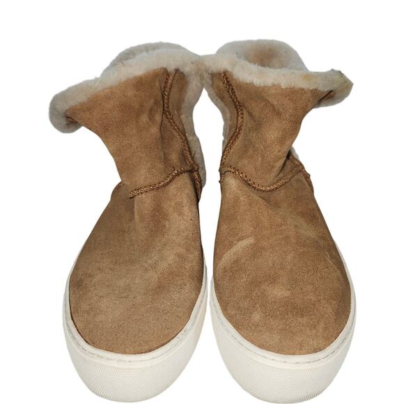 UGG Aika in Chestnut Women's Boots Size 7.5 Brown/White 1104069 - Picture 2 of 8